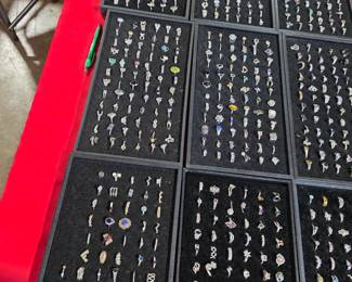 Huge selection of Sterling rings 