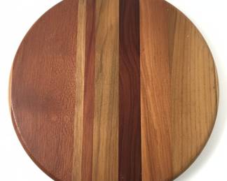 David Levy Mixed Wood Lazy Susan