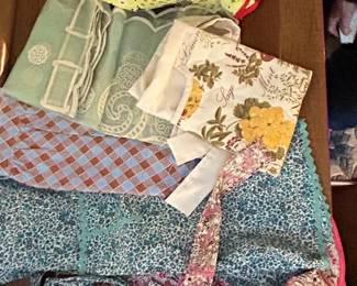 Vintage handmade aprons