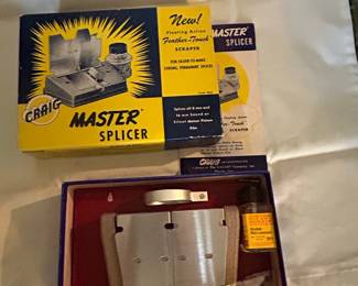 Craig Master Splicer Model S-3 for 8mm and 16mm Film