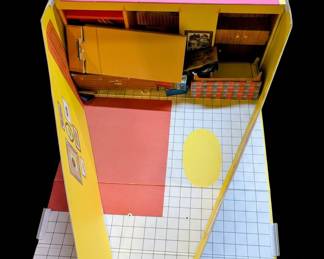 Vintage 1962 Barbie Dream House
