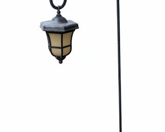 Solar Powered Hanging Lantern with Shepherd's Hook