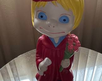 Vintage Atlantic Mold Graduation Boy Figurine
