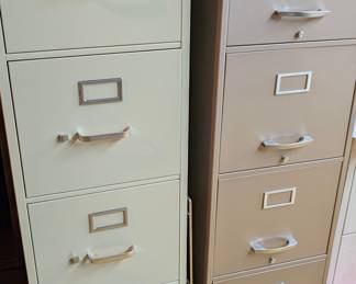 Vintage Modern Steelcraft 4-Drawer Metal Filing Cabinet