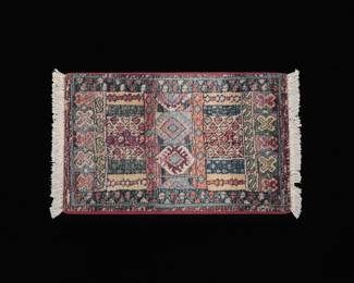 Vintage Geometric Pattern Rug