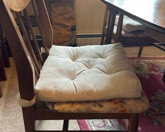 Mid-Century Teak Oval Extendable Dining Table and Four Chairs