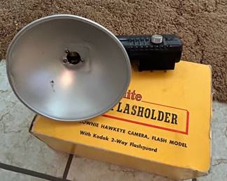 Kodak Brownie Hawkeye Camera Flasholder with Flashguard