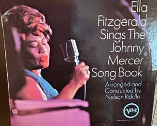 Ella Fitzgerald Sings The Johnny Mercer Song Book Vinyl Record