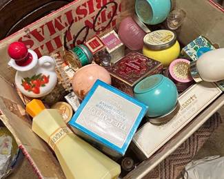 Avon Vintage Perfume and Skincare Collection