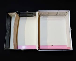 Vintage Mattel 1961 Barbie Doll Carrying Case with Accessories