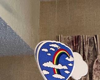 Vintage Hot Air Balloon ceramic Mobile