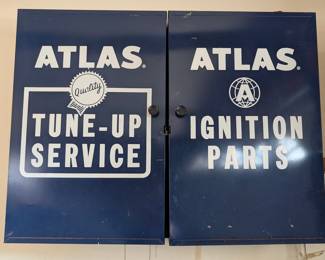 Atlas Tune-Up Service and Ignition Parts Cabinet