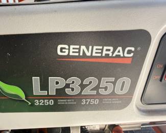 Generac LP3250 Propane Fueled Generator