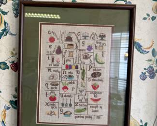 Needlepoint unique sampler 