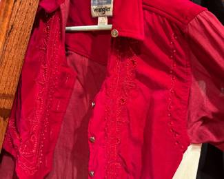 Vintage 1990s wrangler women’s shirts