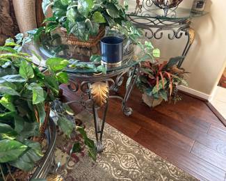 3pc set of tables sold with furniture.