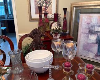 Look at those vases four different shapes.