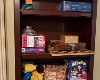 Ready to play Bingo or chess.