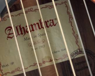 #11 - $600 - Alhambra Acoustic Guide Model 7P w/case