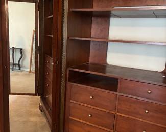 56	650.00	Lexington Armoire - Nautica Collection with pediment 52x89x24