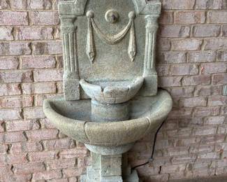 38	480.00	concrete fountain 30Wx19Dx57H