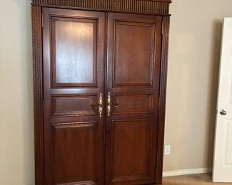 56	650.00	Lexington Armoire - Nautica Collection with pediment 52x89x24