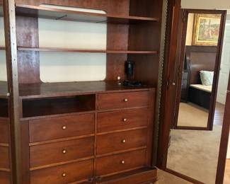 56	650.00	Lexington Armoire - Nautica Collection with pediment 52x89x24