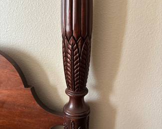 70	260.00	Queen size two poster bed - frame only mahogany