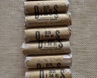 $350 per roll of dimes 