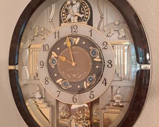 #3 Seiko musical clock 15x17 Melodies in motion wall $90