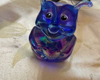 #87 Fenton blue LUV bug 3" $120