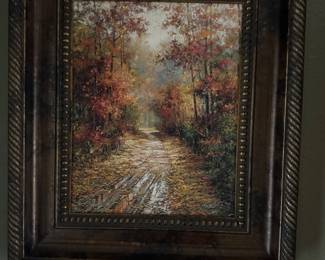 #32B - $70 - Biltmore Estate Artwork Autumn trail NT85 (each) 