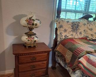 #34 Set of two nighstands chest 2 drawers wood 24x16Dx25 1/2T $250