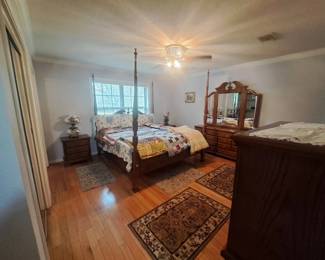 Blue & White Guest Bedroom