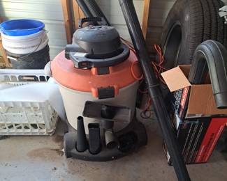 #69 Rigid shop vac 16 gallon $50