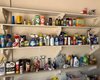 Cleaning supplies 