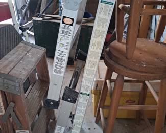 #68 Commercial Duty platform ladder $60