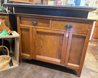 Antique Oak Sideboard