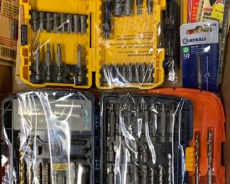 There are so many drill and bit sets in this house that I’ve lost track!