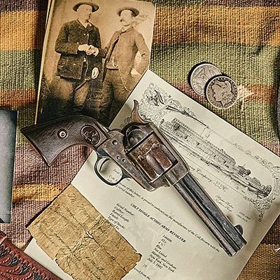 Martin M'Rose's Colt SAA Revolver Carried When He Was Killed by George Scarborough