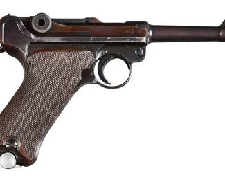 42 Code P.08 Luger 9mm Semi Auto Pistol