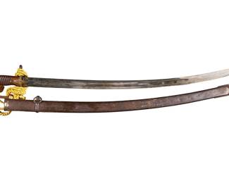 WWII Polish M1934 Cavalry Saber W/ Scabbard