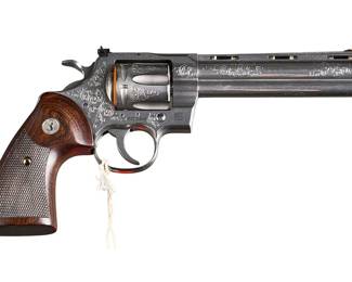 NIB Class B Factory Engraved Colt Python 357 Magnum Revolver