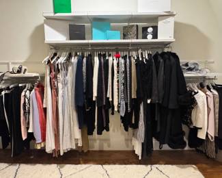 Designer Clothing & Accessories by Burberry, St John, Alice + Olivia, Veronica Beard, Lulu Lemon, Anne Fontaine etc.