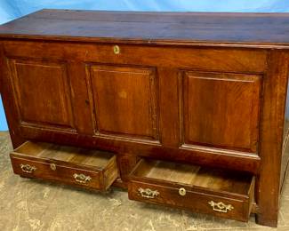 EARLY Blanket Chest w/Drawers