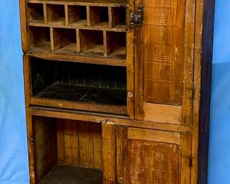 Primitive Pigeon-Hole Cupboard