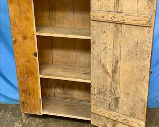 Primitive 1-Door Cupboard