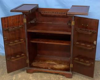 Mahogany Bar-Liquor Cabinet