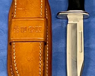 BUCK Hunting Knife with Sheath