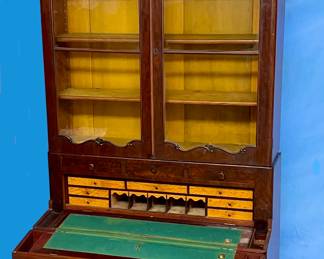 Flame-Mahogany Fall-Front Secretary